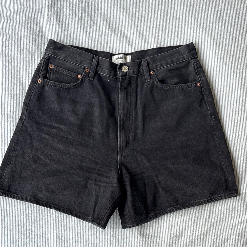 AGOLDE STELLA Denim Shorts